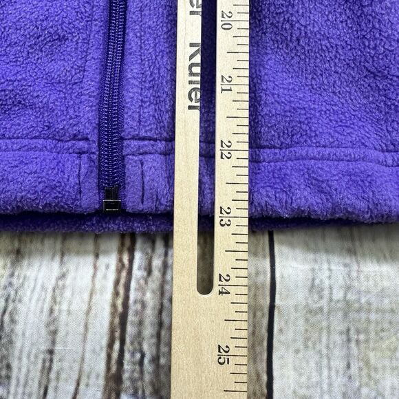 Columbia Jacket Womens Small Purple Long Sleeve Fleece Zip-Up Pockets Adult - Picture 7 of 10